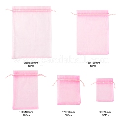 5 Geschenktüten aus Organza mit Kordelzug&nbsp;OP-LS0001-01A