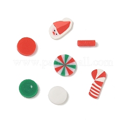 Cabochon natalizi in pasta polimerica fatti a mano&nbsp;PY-CBABB49-02