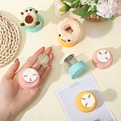 6 Stück 3 Farben Eisen Shake Head Puppenfederständer&nbsp;FIND-CA0010-16