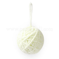 Adornos de bolas de navidad de punto de hilo&nbsp;AJEW-P106-01E