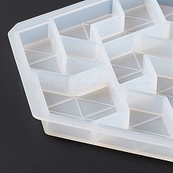 Pezzi di tangram fai da te display decorazione stampi in silicone&nbsp;DIY-G067-05E