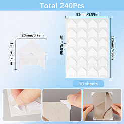 10 Stück selbstklebende Fotoecken aus Papier für Sammelalben&nbsp;STIC-SP0001-01