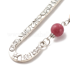 Tibetischen Stil Legierung Bookmarks&nbsp;AJEW-JK00182-02