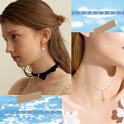 80 pièces 4 couleurs pendentifs clé de sol en alliage de style tibétain&nbsp;FIND-SC0006-82