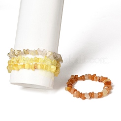 4 set di bracciali elastici con perline di pietre preziose&nbsp;BJEW-JB11180