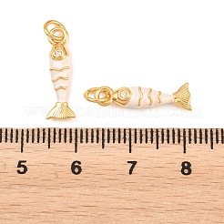 Pendentifs en laiton zircon cubique transparent&nbsp;KK-P353-10G-02