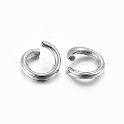 Anlaufgeschützte offene Biegeringe aus Edelstahl 304&nbsp;LS-STAS-H437-9x0.8mm