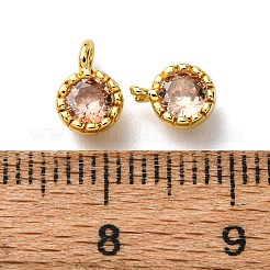 Ottone con ciondoli in zirconi cubici&nbsp;KK-C119-14G