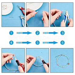 DIY Stretch Armbänder machen Kits&nbsp;DIY-NB0004-41