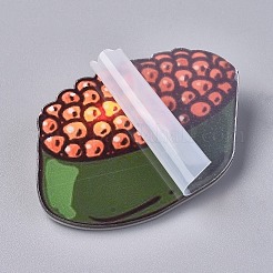 Épingles de broche insignes en acrylique&nbsp;JEWB-E676-34