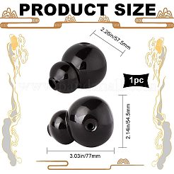 Zucca in porcellana con porta incenso a riflusso&nbsp;AJEW-WH0401-07