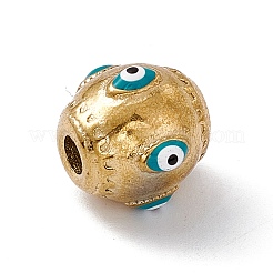 Emailleperlen aus 304 Edelstahl&nbsp;STAS-E179-16G