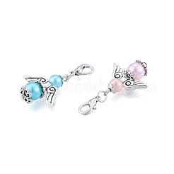 Decorazione ciondolo angelo in lega&nbsp;KEYC-B014-04