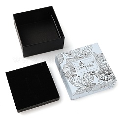 Scatole porta gioielli in cartone con stampa floreale&nbsp;LS-CON-P022-01A