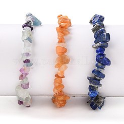 Chip Naturedelstein Perlen Stretch Armbänder Sets&nbsp;X-BJEW-JB05700
