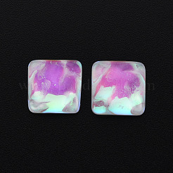 Durchscheinende Cabochons aus galvanisiertem Glas&nbsp;EGLA-T026-003