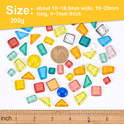 Glas cabochons&nbsp;GGLA-OC0001-04A