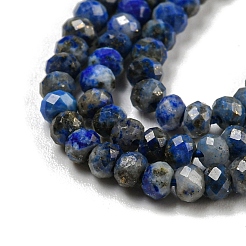 Natürlicher Lapislazuli Perlenstränge&nbsp;G-F460-06