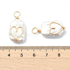 Anhänger aus natürlicher barocker Keshi-Perle&nbsp;PALLOY-JF05722