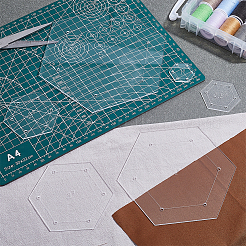 Kit de gabarits en acrylique&nbsp;TOOL-WH0155-247A