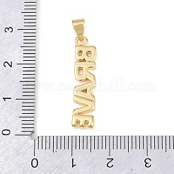 Pendentifs en laiton&nbsp;KK-C162-054B-06G