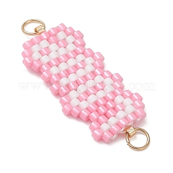 Verbinder-Charms aus Miyuki-Delica-Glasperlen&nbsp;PALLOY-MZ01025