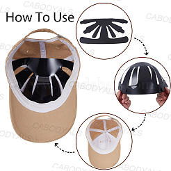 Support intérieur de chapeau en plastique&nbsp;AJEW-CY0002-50B