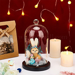 Couvercle de dôme en verre&nbsp;AJEW-WH0307-75B