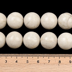 Natürliche versteinerte Holzperlen Stränge&nbsp;G-L648-A03-16mm-01