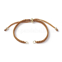 4 Stück 4 Farben geflochtene Nylonschnur Schieber Armband machen&nbsp;AJEW-JB01235
