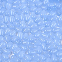 Imitation de perles de verre de jade&nbsp;GLAA-Q113-01A-B04
