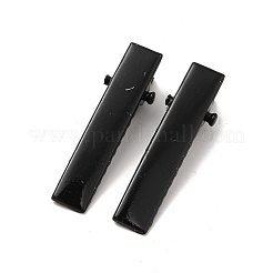 Schwarze Eisen Flach Alligator Haarspange Zubehör&nbsp;X-PHAR-S039-32mm