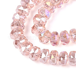 Chapelets de perles en verre électroplaqué&nbsp;X-EGLA-T021-20J