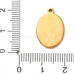 Cabochon-Fassungen für Anhänger aus Edelstahl 304&nbsp;STAS-Z204-04G-12