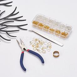 Sprungring Schmuck machen Werkzeugsets&nbsp;DIY-YW0001-26