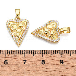 Colgante micropavé cubic zirconia de latón&nbsp;KK-N254-241G