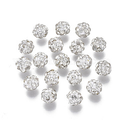 Polymer Ton Strass Perlen&nbsp;RB-S055-42