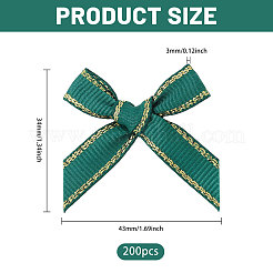200 Stück handgefertigtes gewebtes Kostümzubehör aus Polyester&nbsp;DIY-CA0008-09