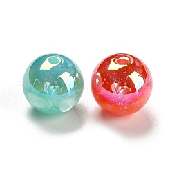 Placcatura uv perle acriliche iridescenti&nbsp;MACR-K353-30