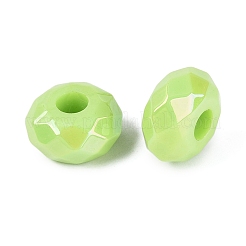 Opake Acrylperlen europäischen&nbsp;OACR-E033-23L