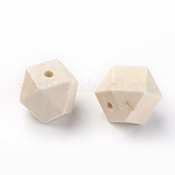 Unfertige Holzperlen&nbsp;WOOD-S037-107-20mm