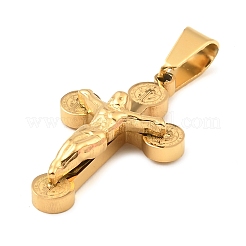 Pendentif en acier inoxydable 304 avec placage ionique (IP)&nbsp;STAS-H182-01G