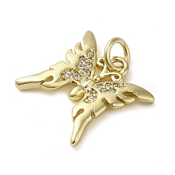 Pendentifs en laiton zircon cubique transparent&nbsp;KK-U005-01E-G