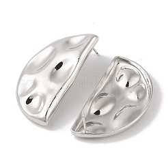 Messing Ohrstecker für Damen&nbsp;EJEW-Q389-07A-P