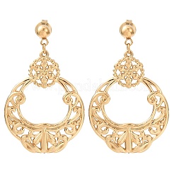 Boucles d'oreilles pendantes en acier inoxydable 304&nbsp;SA-G607-01G
