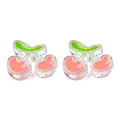 Perle di smalto acrilico trasparente&nbsp;TACR-N012-006D