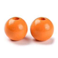 Sprühlackierte Naturholzperlen&nbsp;WOOD-R272-02A