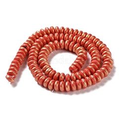 Sprühbemalte handgefertigte Polymer-Ton-Perlenstränge&nbsp;CLAY-F004-B