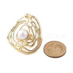 Runde verstellbare Ringe aus Legierung für Damen&nbsp;RJEW-B108-04KCG