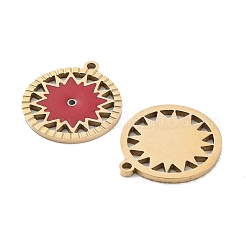 Ionenplattierung (IP) 304 Edelstahlanhänger&nbsp;LS-STAS-P339-08G-01